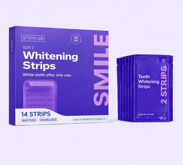 Purple whitening Strips
