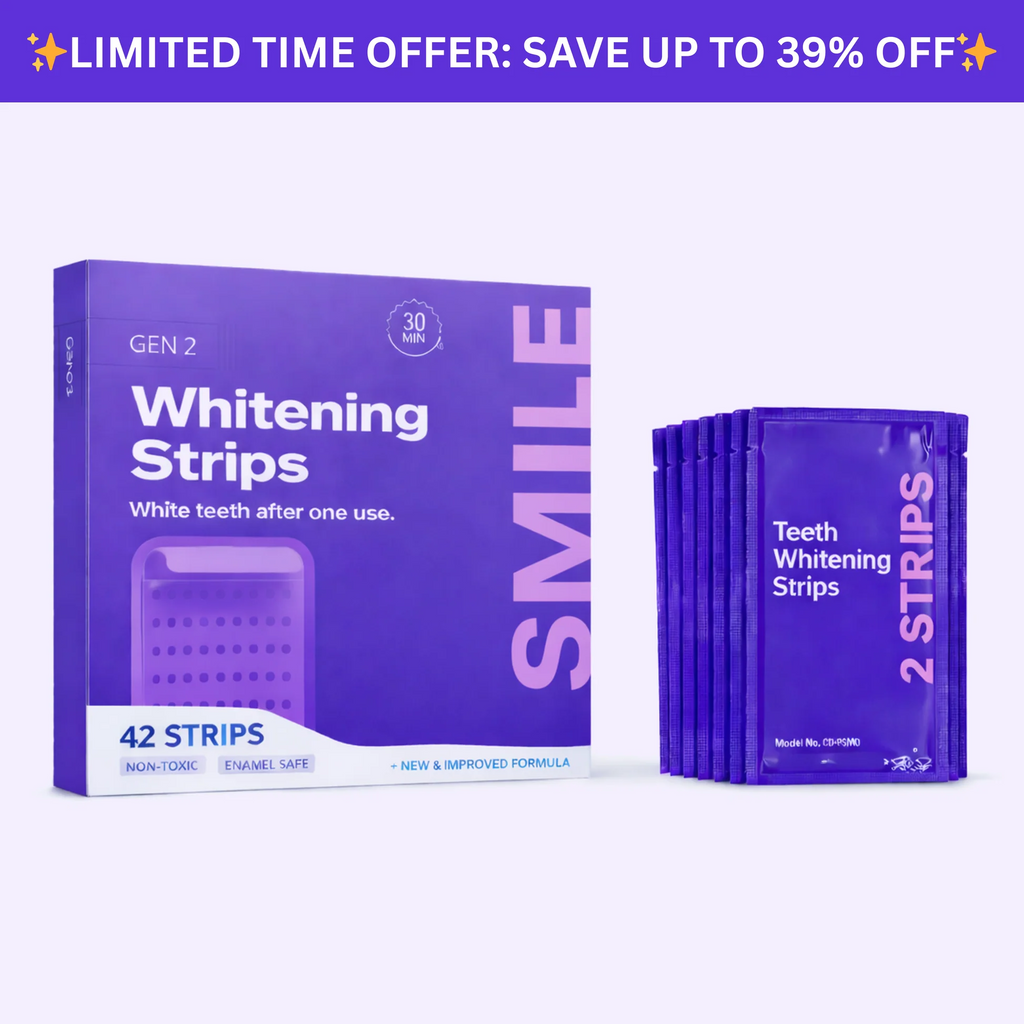 Purple whitening Strips